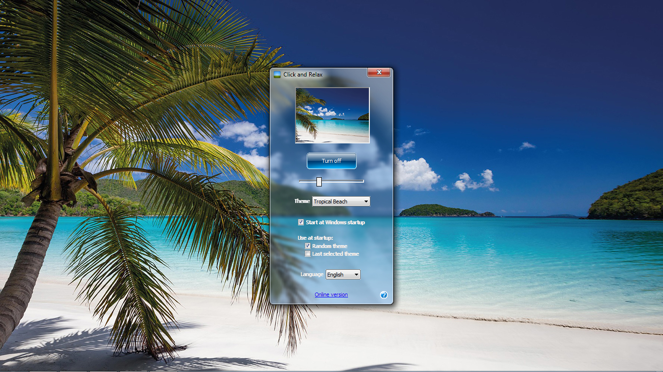 Windows 7 Click and Relax 1.1 full